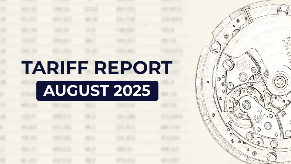 Tariff Report August 2025